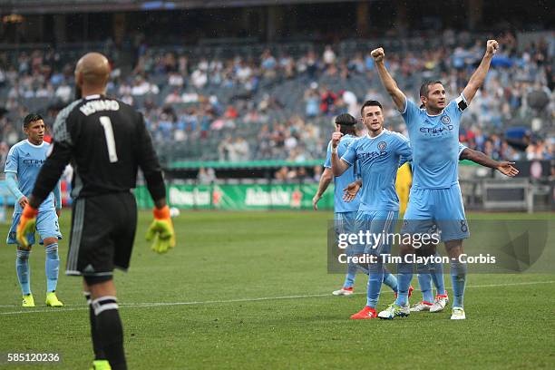 July 30: Goalkeeper Tim Howard of Colorado Rapids after conceding another goal from Frank Lampard of New York City FC during his sides 5-1 loss...