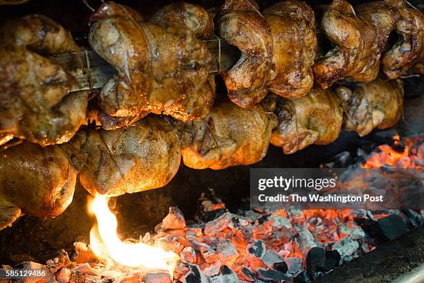 Chicken Rico is part of a small Maryland chain of Peruvian pollo restaurants. Its rotisserie chicken recipe can be traced back to Peru, where...