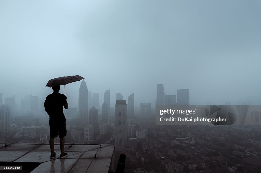 Fog in tianjin