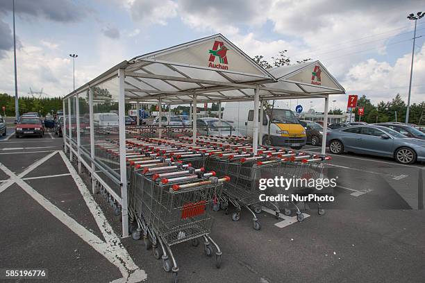 Bydgoszcz, August 02 2016. French retailer Auchan has recently announced its intention te sell its own brand of gluten and lactose free products.