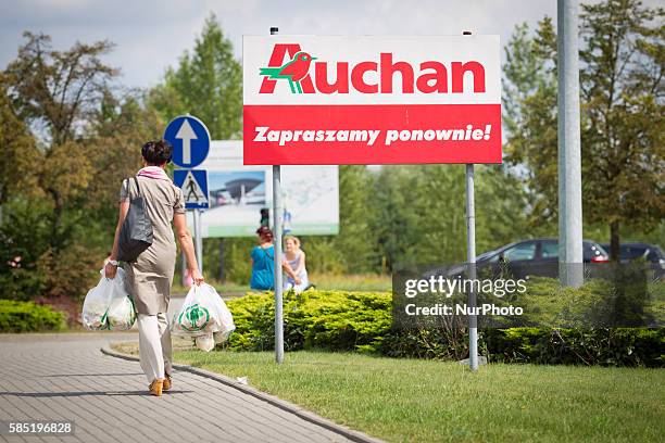 Bydgoszcz, August 02 2016. French retailer Auchan has recently announced its intention te sell its own brand of gluten and lactose free products.