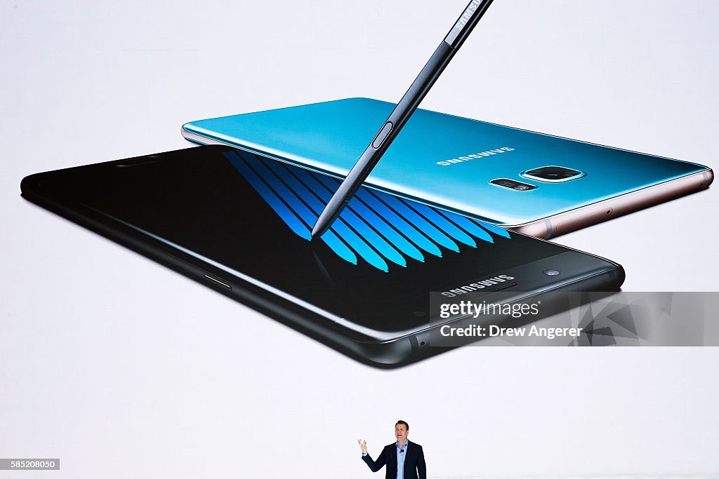 Samsung Unveils Its New Galaxy Note 7