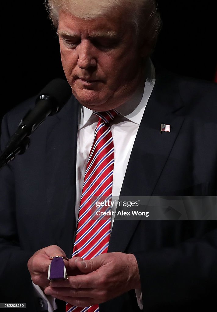 Republican Presidential Candidate Donald Holds Rally In Ashburn, Virginia