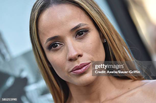 Actress Dania Ramirez arrives at the premiere of New Line Cinema's 'Lights Out' at TCL Chinese Theatre on July 19, 2016 in Hollywood, California.