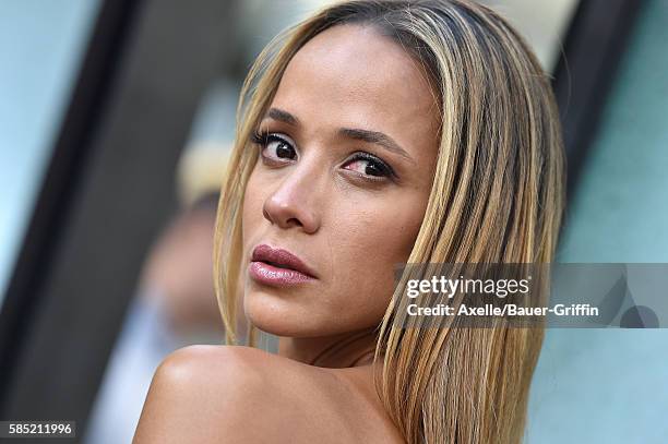 Actress Dania Ramirez arrives at the premiere of New Line Cinema's 'Lights Out' at TCL Chinese Theatre on July 19, 2016 in Hollywood, California.