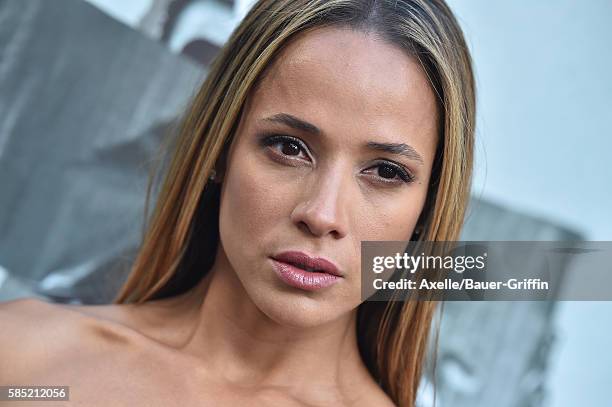 Actress Dania Ramirez arrives at the premiere of New Line Cinema's 'Lights Out' at TCL Chinese Theatre on July 19, 2016 in Hollywood, California.