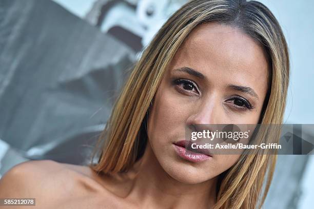 Actress Dania Ramirez arrives at the premiere of New Line Cinema's 'Lights Out' at TCL Chinese Theatre on July 19, 2016 in Hollywood, California.