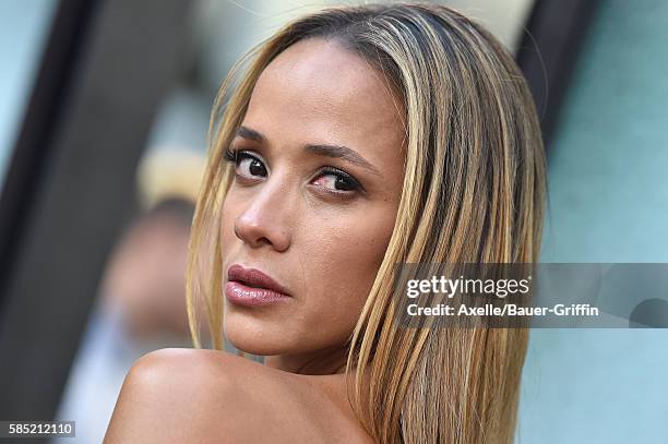 Actress Dania Ramirez arrives at the premiere of New Line Cinema's 'Lights Out' at TCL Chinese Theatre on July 19, 2016 in Hollywood, California.