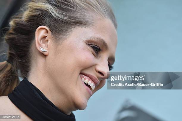 Actress Teresa Palmer arrives at the premiere of New Line Cinema's 'Lights Out' at TCL Chinese Theatre on July 19, 2016 in Hollywood, California.