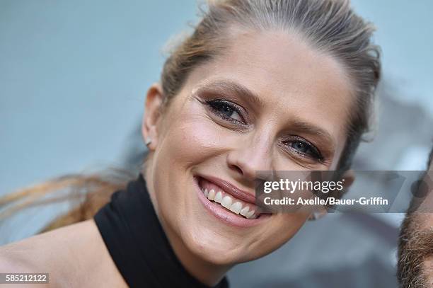 Actress Teresa Palmer arrives at the premiere of New Line Cinema's 'Lights Out' at TCL Chinese Theatre on July 19, 2016 in Hollywood, California.