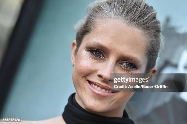 Actress Teresa Palmer arrives at the premiere of New Line Cinema's 'Lights Out' at TCL Chinese Theatre on July 19, 2016 in Hollywood, California.