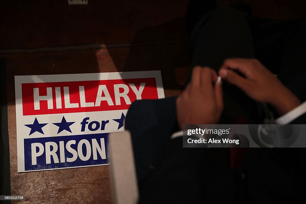 Republican Presidential Candidate Donald Holds Rally In Ashburn, Virginia