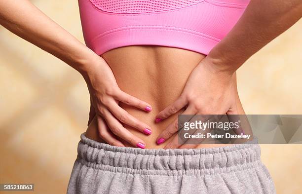 back pain - dorsale foto e immagini stock
