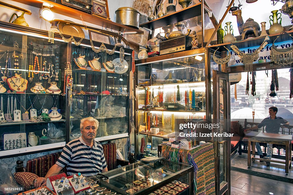 16th century Hasanpasha Han in Diyarbakir, Turkey
