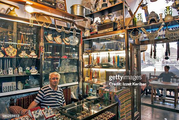 16th century hasanpasha han in diyarbakir, turkey - diyarbakir stock pictures, royalty-free photos & images