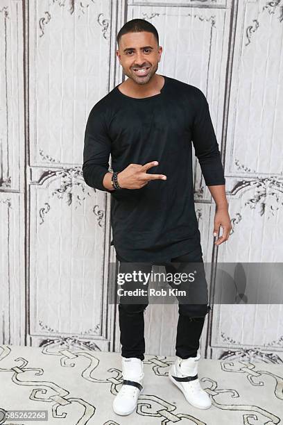 Jay Sean poses for a photo at AOL Build at AOL HQ on August 2, 2016 in New York City.