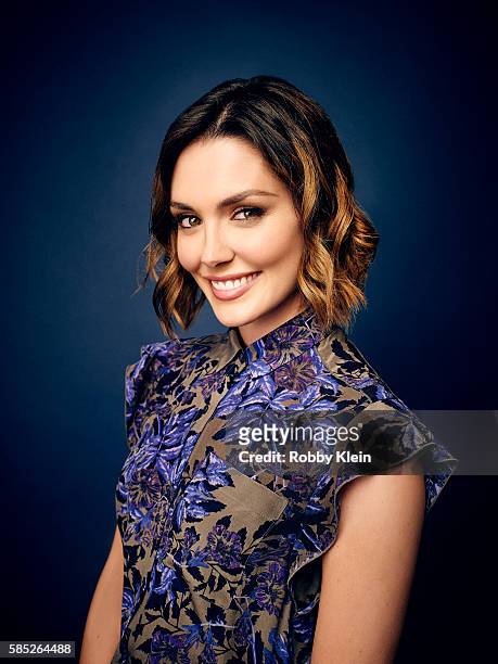 Actress Taylor Cole is photographed at the Hallmark Channel Summer 2016 TCA on July 27, 2016 in Los Angeles, California.
