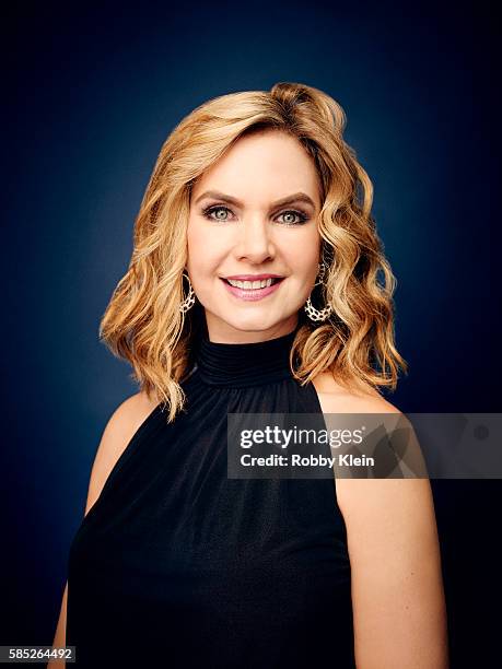 Victoria Osteen is photographed at the Hallmark Channel Summer 2016 TCA on July 27, 2016 in Los Angeles, California.