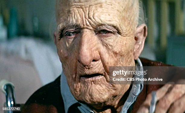 Theatrical movie originally released December 23, 1970. The film directed by Arthur Penn. Pictured, Dustin Hoffman at age 121 years old. He starts...