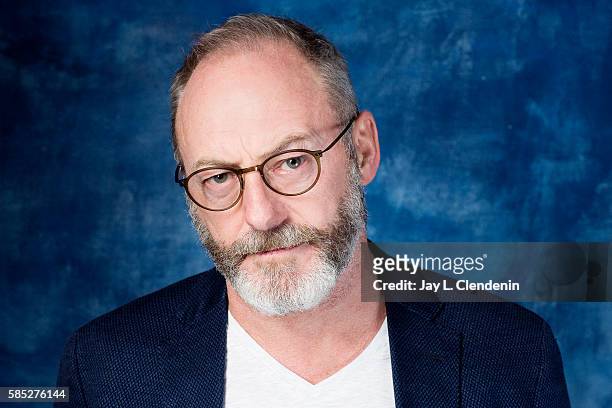 Actor Liam Cunningham of HBO's 'Game of Thrones' is photographed for Los Angeles Times at San Diego Comic Con on July 22, 2016 in San Diego,...