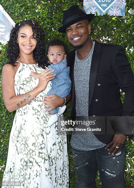 Crystal Renay, Ne-Yo arrives at the Teen Choice Awards 2016 at The Forum on July 31, 2016 in Inglewood, California.