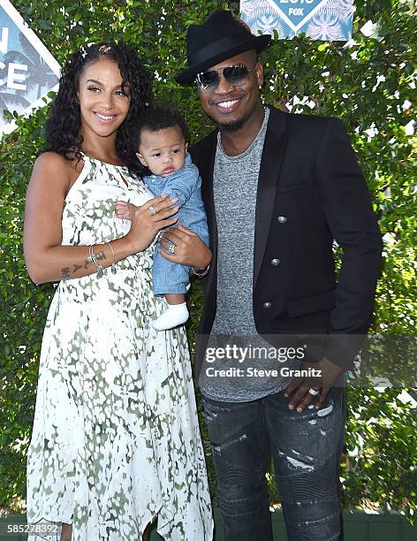 Crystal Renay, Ne-Yo arrives at the Teen Choice Awards 2016 at The Forum on July 31, 2016 in Inglewood, California.
