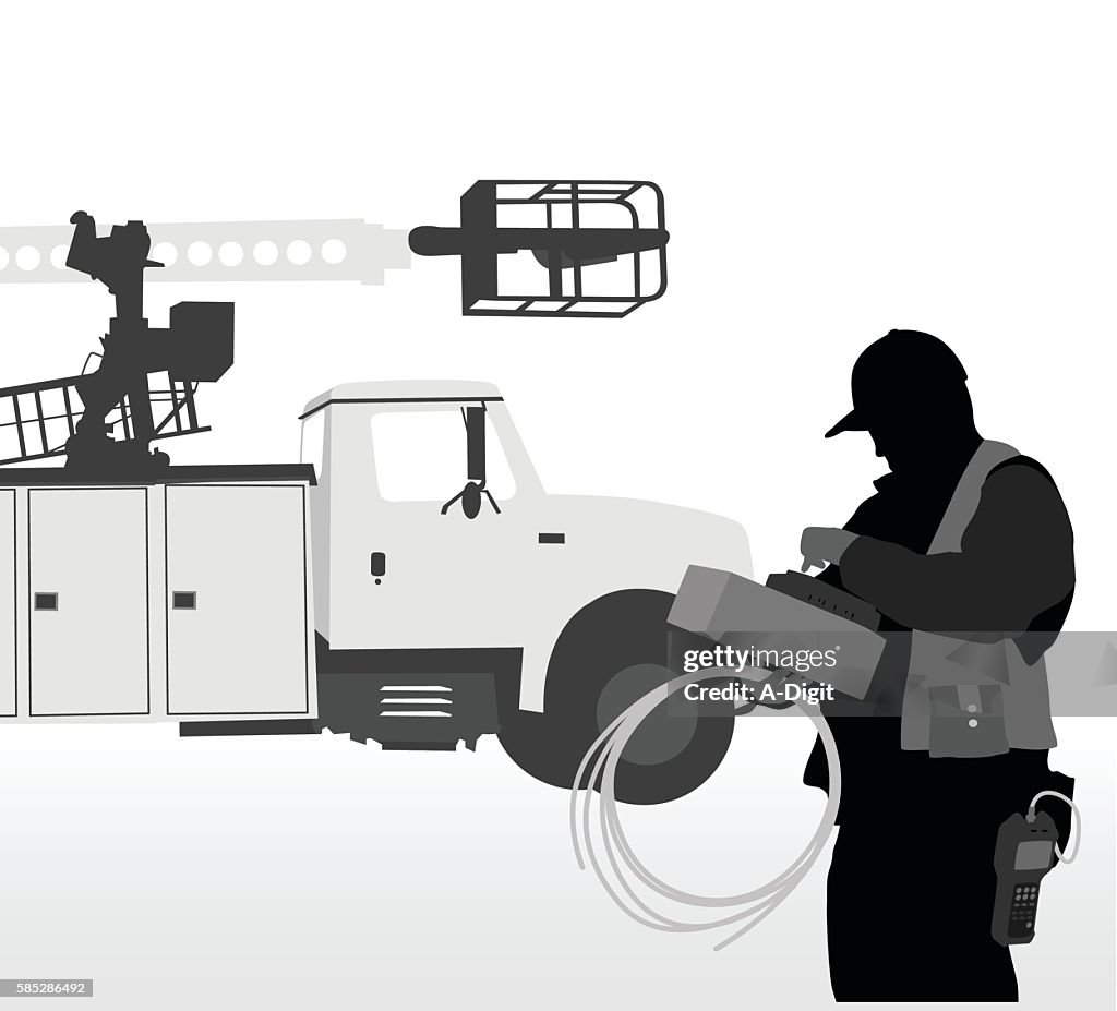 Cable Truck Worker