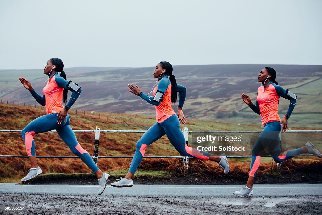 Séquence de coureur