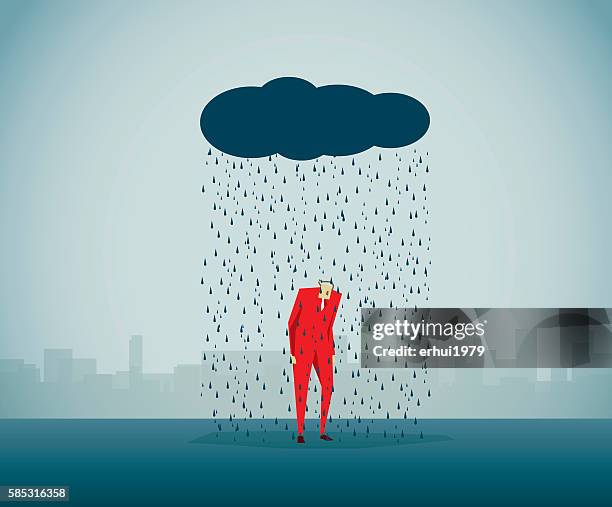 stockillustraties, clipart, cartoons en iconen met drizzle - stormbaan