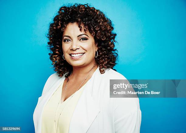 Michaela Pereira host of Turner Networks HLN's 'Michaela' poses for a portrait at the 2016 Summer TCAs Getty Images Portrait Studio at the Beverly...