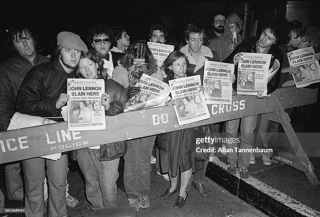 Vigil For John Lennon