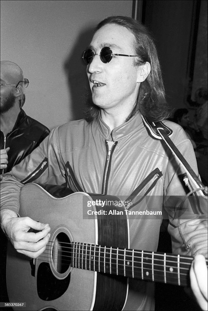 John Lennon At The Hilton Hotel