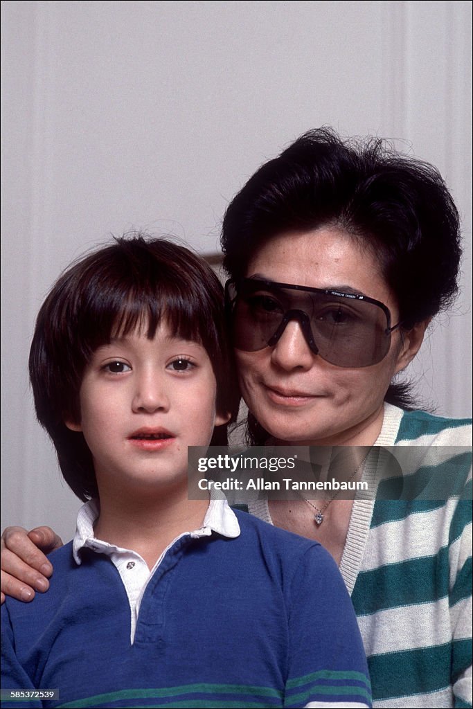 Yoko Ono & Sean Lennon At Home