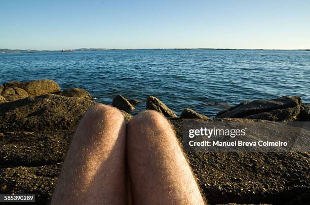 hot dog legs - hairy legs stock pictures, royalty-free photos & images