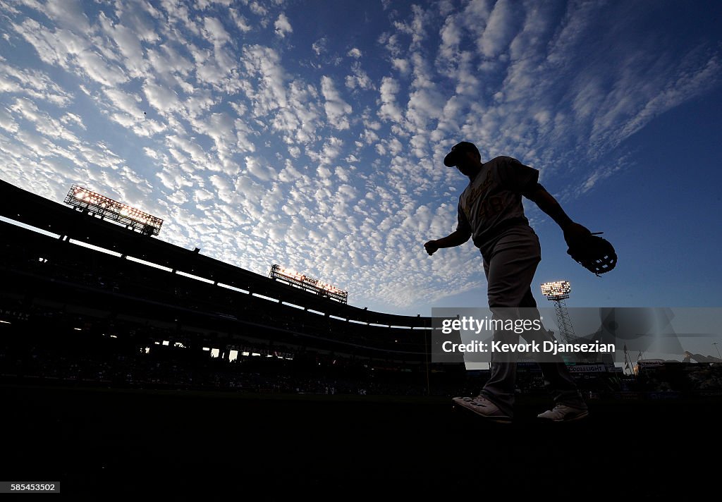 Oakland Athletics v Los Angeles Angels of Anaheim