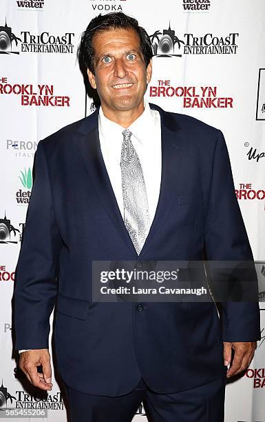 Ray Longo attends "The Brooklyn Banker" New York Premiere at SVA Theatre on August 2, 2016 in New York City.