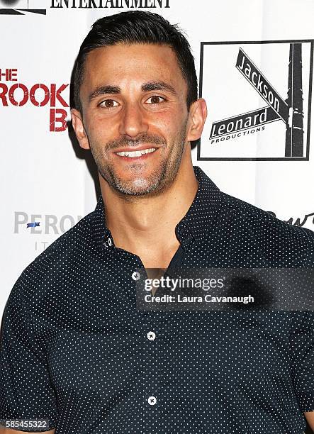 Jason Cerbone attends "The Brooklyn Banker" New York Premiere at SVA Theatre on August 2, 2016 in New York City.