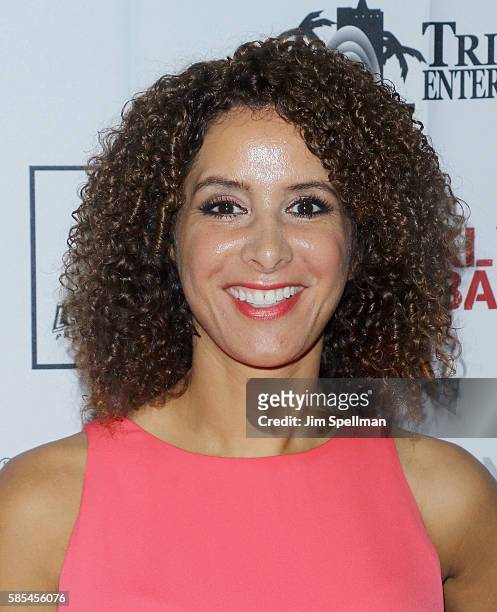 Actress Yvonne Maria Schafer attends the "The Brooklyn Banker" New York premiere at SVA Theatre on August 2, 2016 in New York City.