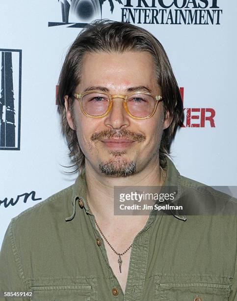 Actor Edoardo Ballerini attends the "The Brooklyn Banker" New York premiere at SVA Theatre on August 2, 2016 in New York City.