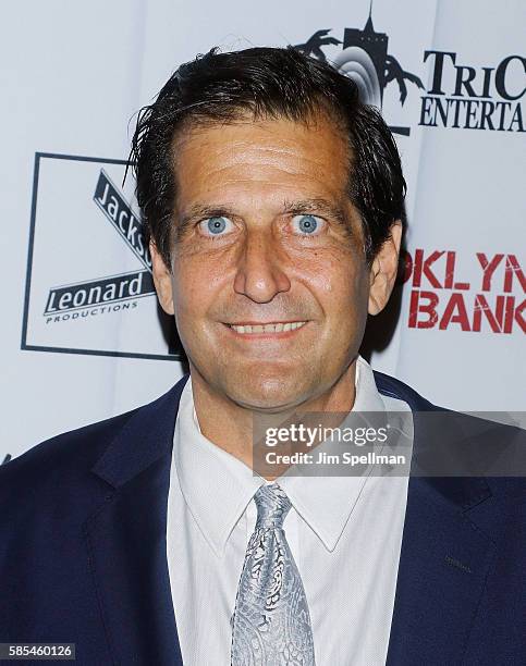 Ray Longo attends the "The Brooklyn Banker" New York premiere at SVA Theatre on August 2, 2016 in New York City.