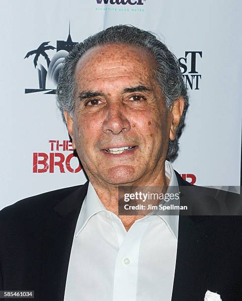 Actor Artie Pasquale attends the "The Brooklyn Banker" New York premiere at SVA Theatre on August 2, 2016 in New York City.