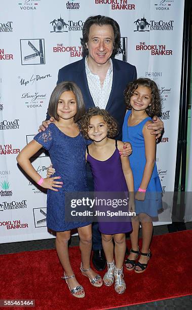 Actor/director Federico Castelluccio and guests attend the "The Brooklyn Banker" New York premiere at SVA Theatre on August 2, 2016 in New York City.