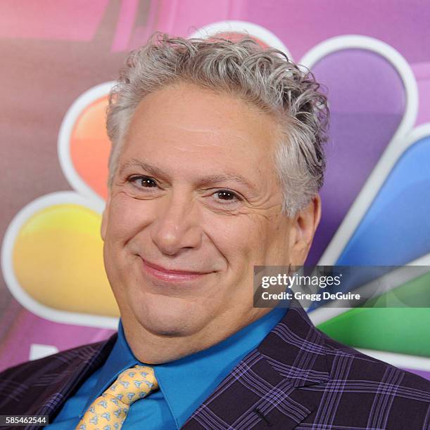 Actor Harvey Fierstein arrives at the 2016 Summer TCA Tour - NBCUniversal Press Tour Day 1 at The Beverly Hilton Hotel on August 2, 2016 in Beverly...