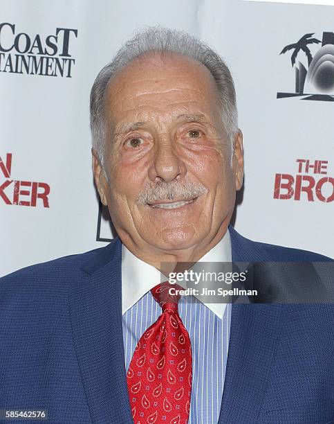 Actor Arthur J. Nascarella attends the "The Brooklyn Banker" New York premiere at SVA Theatre on August 2, 2016 in New York City.