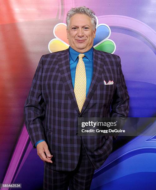 Actor Harvey Fierstein arrives at the 2016 Summer TCA Tour - NBCUniversal Press Tour Day 1 at The Beverly Hilton Hotel on August 2, 2016 in Beverly...