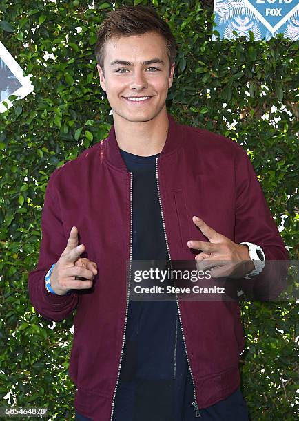 Peyton Meyer arrives at the Teen Choice Awards 2016 at The Forum on July 31, 2016 in Inglewood, California.