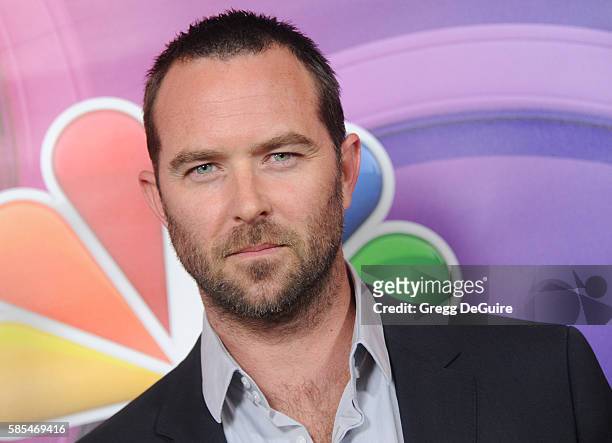 Actor Sullivan Stapleton arrives at the 2016 Summer TCA Tour - NBCUniversal Press Tour Day 1 at The Beverly Hilton Hotel on August 2, 2016 in Beverly...