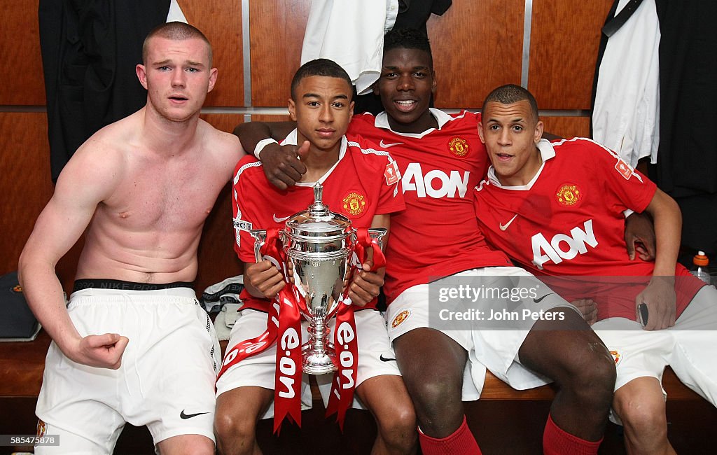 Manchester United v Sheffield United - FA Youth Cup Final 2nd Leg