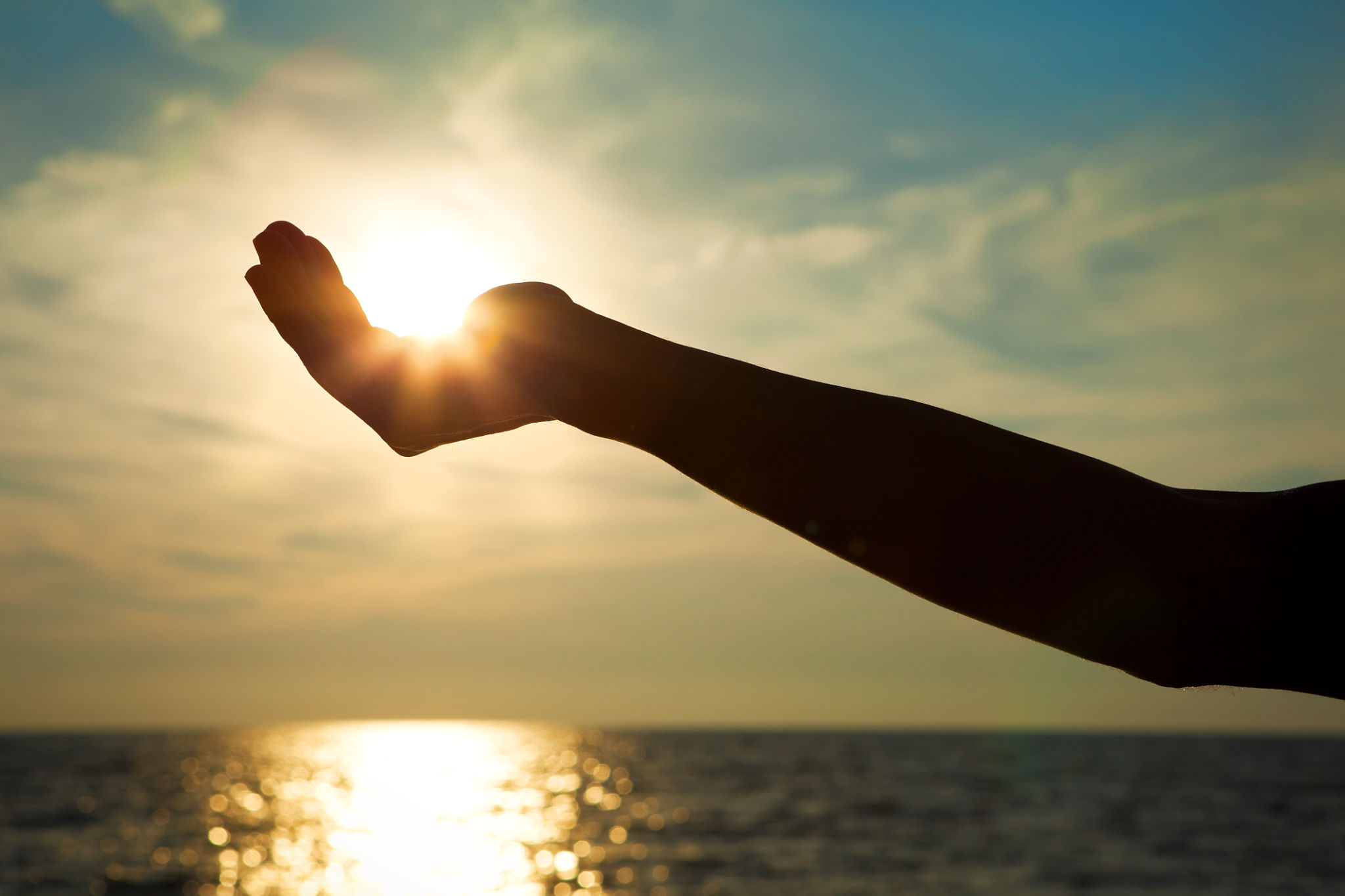 Hand Capturing The Sun Hand Capturing The Sun