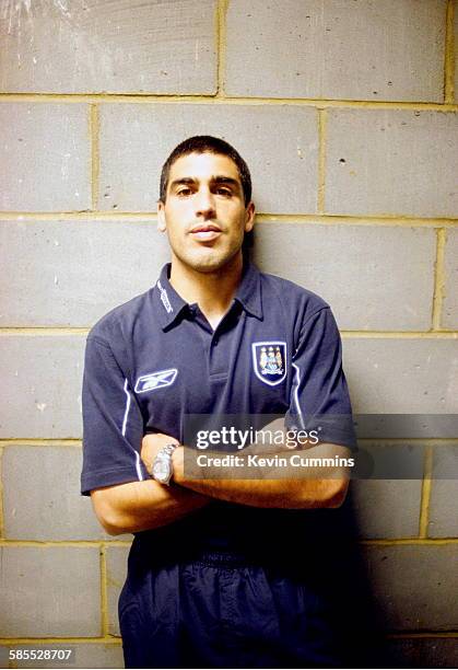 American footballer Claudio Reyna of Manchester City FC., Manchester , circa 2005.